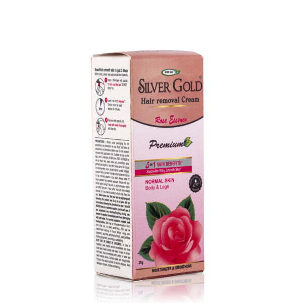 Silver Gold Hair Removal Cream (25 GM) - Image 2