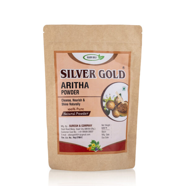 Silver Gold Aritha Powder (200GM) - Image 2
