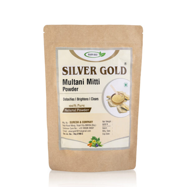 Silver Gold Multhani Mitti Powder (200GM) - Image 2