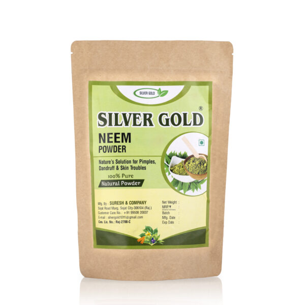 Silver Gold Neem Powder (200GM) - Image 2