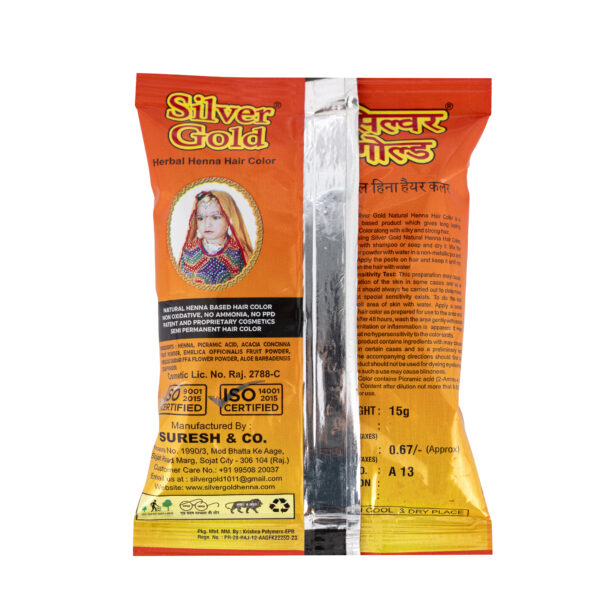 Silver Gold Special Henna For Hair (Pack of 10) - Image 3