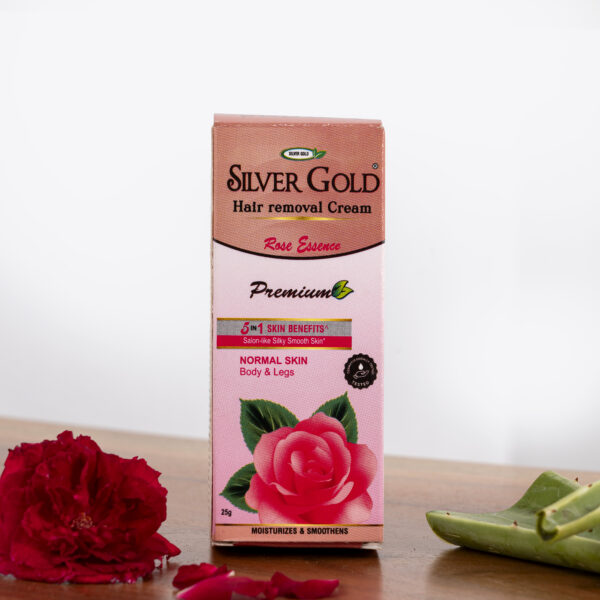 Silver Gold Hair Removal Cream (25 GM)