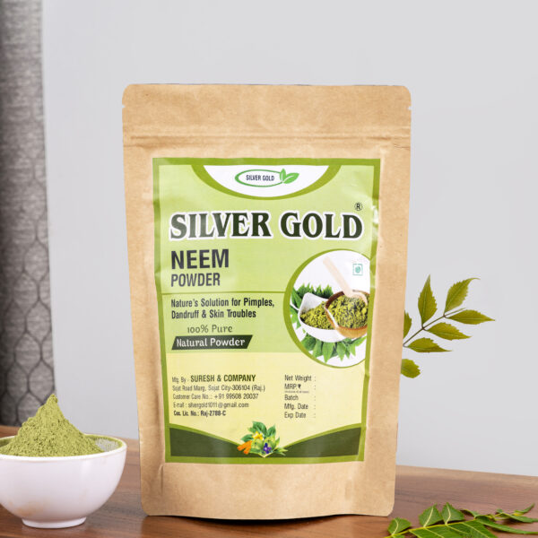 Silver Gold Neem Powder (200GM)
