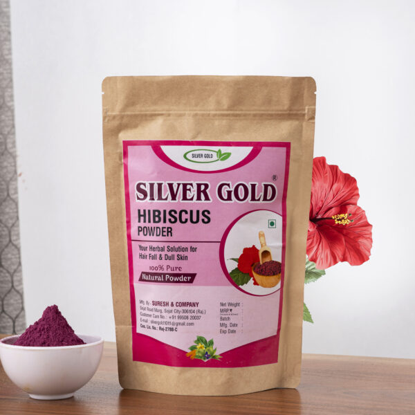 Silver Gold HibiScus Powder (200GM)