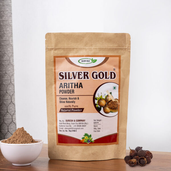 Silver Gold Aritha Powder (200GM)