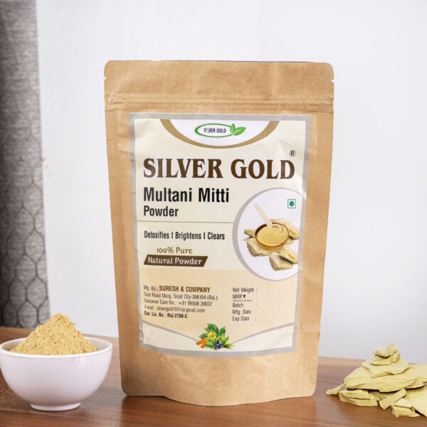Silver Gold Multhani Mitti Powder (200GM)
