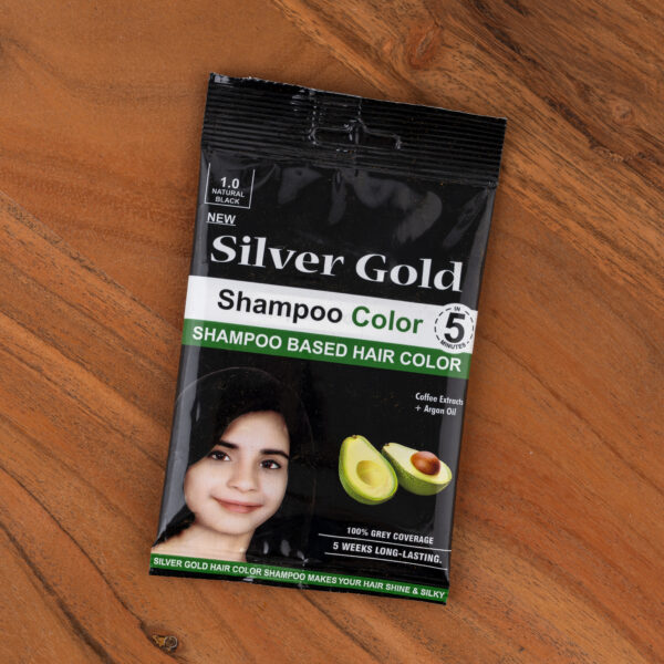 Silver Gold Shampoo Colour - Black (Pack of 5)